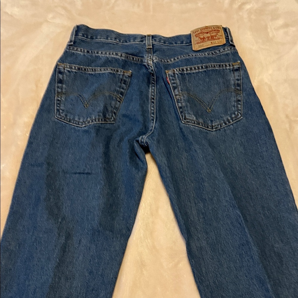 Levi's Jeans 550 Relaxed Fit W32 L30 - Picture 10 of 14